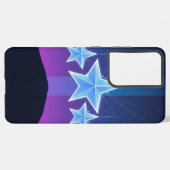 „Drei Sterne – Lichtpfad am Himmel“ Samsung Galaxy Hülle (Linke Seite)