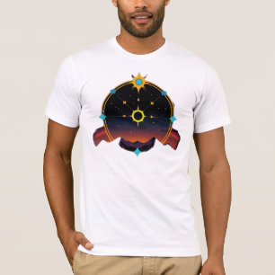 „Drei Sterne – Lichtpfad am Himmel“ T-Shirt