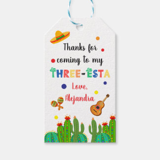 Drei-Sterne-Party des mexikanischen Fiesta Geschenkanhänger