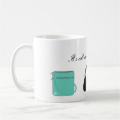 Drei stilvolle Handbags Kaffeetasse (Links)