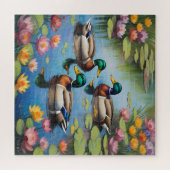 Drei Stockenten Puzzle (Horizontal)