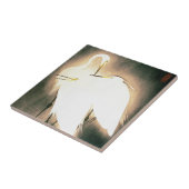 Drei Storch-Japaner Woodblock Kunst Ukiyo-E Fliese (Seite)