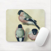 Drei Studien eines Bullfinch Mousepad (Mit Mouse)