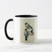 Drei Studien eines Bullfinch Tasse (Links)