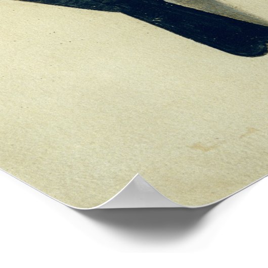 Drei Studien eines Stierkampfes Poster (Ecke)