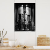 Drei Stufen Poster (Küche)