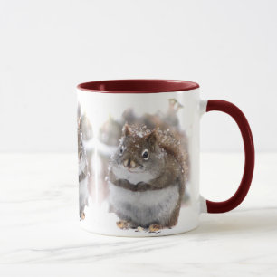 Drei süße Eichhörnchen Tasse