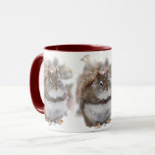 Drei süße Eichhörnchen Tasse (Vorderseite Links)