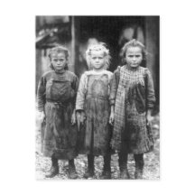 Drei süße kleine Mädchen Vintage South Carolina