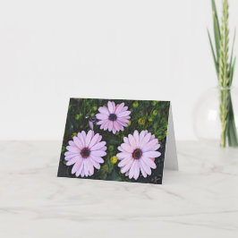 Drei Tage ab Gertie's Garden Art Note Card Karte