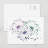 Drei Tage - Danke Postcard Postkarte (Vorne/Hinten)