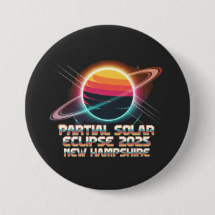 Drei Tage im Leben 2025 New Hampshire Retro Button