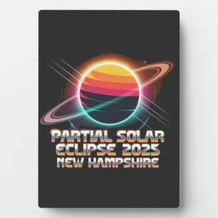 Drei Tage im Leben 2025 New Hampshire Retro Fotoplatte