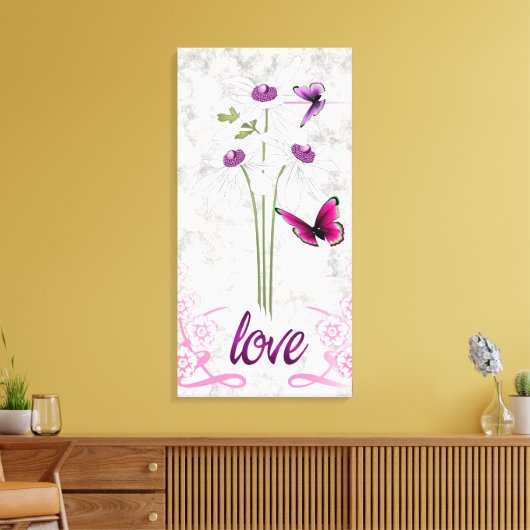 Drei Tage Leinwanddruck (Insitu (Wohnzimmer))