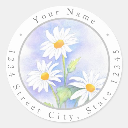 "Drei Tage" Runder Aufkleber (Vorderseite)