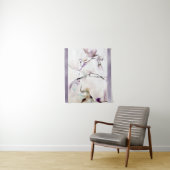 "Drei tanzende Kran-" Aquarell Wandteppich (Beispiel)