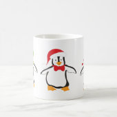 Drei tanzende Niedliche Pinguine Kaffeetasse (Mittel)