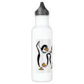 Drei tanzende Pinguine Trinkflasche (Links)