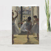 Drei Tänzer | Edgar Degas Karte (Vorderseite)