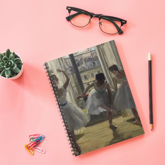 Drei Tänzer | Edgar Degas Notizblock