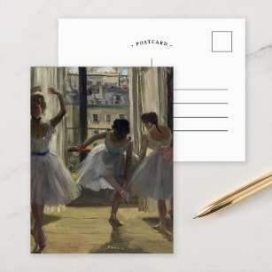 Drei Tänzer   Edgar Degas Postcard Postkarte
