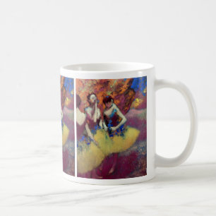 Drei Tänzer in Gelben Röcken von Degas Kaffeetasse