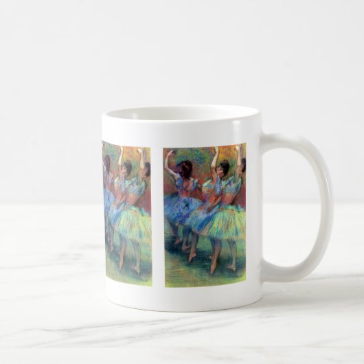 Drei Tänzer von Degas Kaffeetasse (Rechts)
