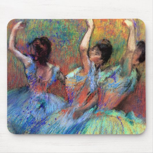 Drei Tänzer von Degas Mousepad (Vorne)