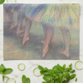 Drei Tänzer von Edgar Degas, Vintage Ballettkunst Geschirrtuch (Gefaltet)