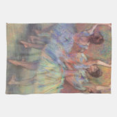 Drei Tänzer von Edgar Degas, Vintage Ballettkunst Geschirrtuch (Horizontal)