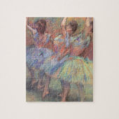 Drei Tänzer von Edgar Degas, Vintage Ballettkunst Puzzle (Vertikal)