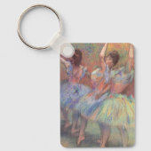 Drei Tänzer von Edgar Degas, Vintage Ballettkunst Schlüsselanhänger (Vorderseite)