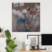 Drei Tänzer Vorbereitung für die Klasse - Edgar De Poster (Heimbüro)