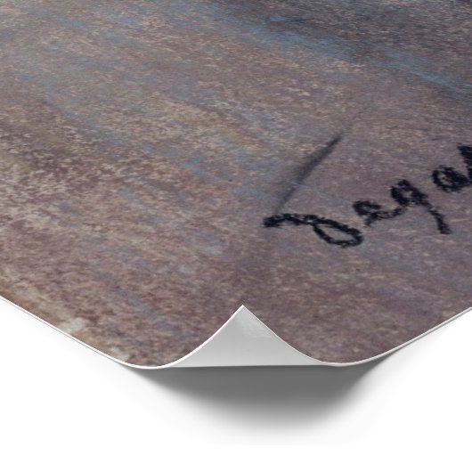 Drei Tänzer Vorbereitung für die Klasse - Edgar De Poster (Ecke)