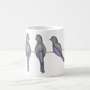 Drei Tauben-Kumpel Kaffeetasse