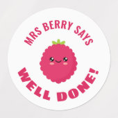 Drei Teacher-Sticker Etiketten (Design 1)