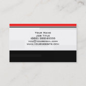 Drei Technologien Visitenkarte (Rückseite)