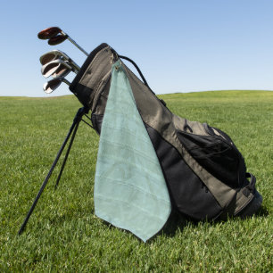 Drei Teile der grünen Bewegung Golfhandtuch
