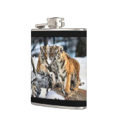 Drei Tigerjungen Flachmann (Links)