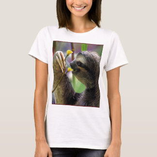 Drei-Toed Baum-Trägheit T-Shirt
