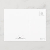 Drei Toms Wildlife Art Postkarte (Rückseite)