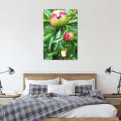Drei Tornknospen Leinwanddruck (Insitu (Schlafzimmer))