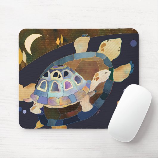 Drei Tortoises Mousepad (Mit Mouse)