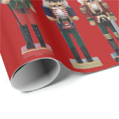 Drei traditionelle Lebensmittelknacker Geschenkpapier (Rolleneckpunkt)