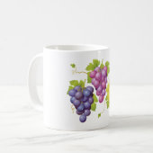 Drei Traubenbündel Kaffeetasse (Vorderseite Links)