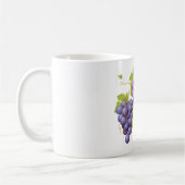 Drei Traubenbündel Kaffeetasse (Links)