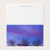 Drei Treppenkarte (Außenseite Aufgefaltet)