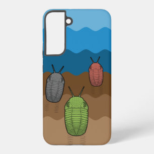 Drei Trilobite Reisende - Paläontologie Samsung Galaxy Hülle