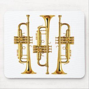 Drei Trompeten Mousepad
