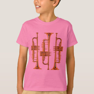 Drei Trompeten T-Shirt